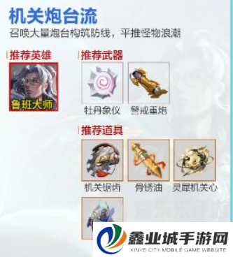 王者荣耀机关百炼阵容搭配推荐 王者荣耀机关百炼玩法攻略