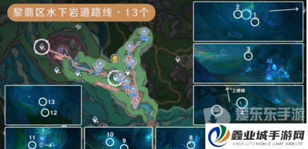 原神幽光星星采集路线 原神幽光星星采集地点图